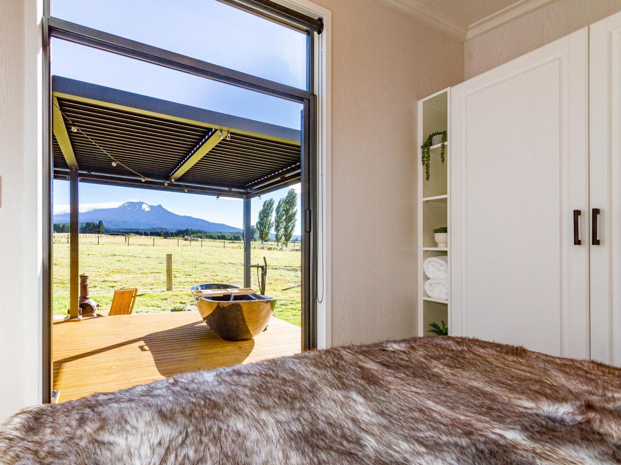 Mangateitei Views - Rangataua Tiny Home Ohakune Luaran gambar
